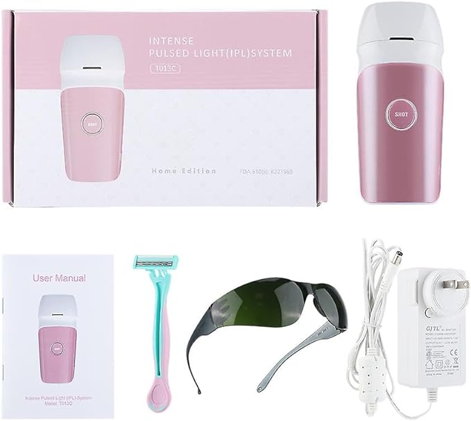 Hair Removal T013C Device Meets FDA510K Home Edition ( 5 level energy intensity)